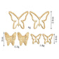 Accessories Fashion 3 Sizes Butterfly Stud Earrings Ins Multi-Piece Set Earrings Jewelry