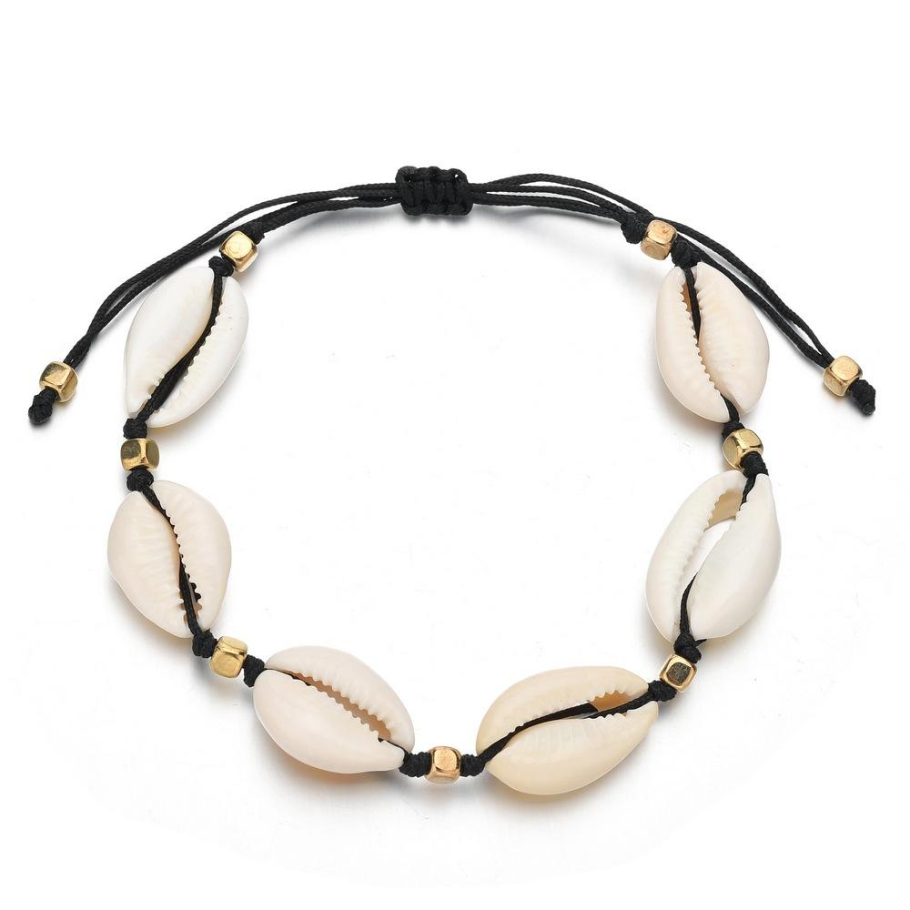 Accessories Boho Chic Choker Shell Bracelet Set