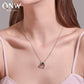 Love Letter Necklace Temperament Simple Heart Shaped Mom Necklace Pendant for Mom Mother's Day Gift