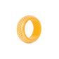 Explosive retro fashion honeycomb pattern Mori resin magic luminous ring