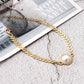 Jewelry Fashion Airplane Chain Exaggerated Geometric Imitation Pearl Bracelet Female Retro Design Sense