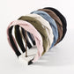 F5215 Jewelry French Braided Winding Non-slip Headband Flannel Simple Retro Geometric Headband Women