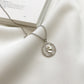 Jewelry Necklace Retro Gold Coin Pendant Fashion Hipster Cold Coins Ins Goddess of Luck
