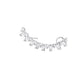 ins zircon ear bone clip fashion temperament niche design one-piece diamond ear clip personality ear stud earrings