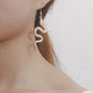 Trendy style soil cool temperament personality retro snake ear hanging ins snake-shaped winding earrings earrings all-match female