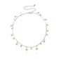 Creative Jewelry Small Daisy Clavicle Chain Necklace Ladies Simple Temperament Painted Drip Glaze Flower Necklace