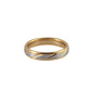 Jewelry stainless steel ring fashion simple couple striped titanium steel ring