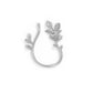 Jewelry Retro Simple Rose Leaf Ear Hanging Versatile Geometric Metal No Ear Pierce Ear Bone Clip