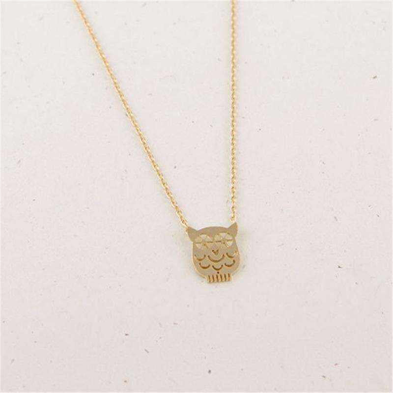 Jewelry Owl Pendant Necklace Fashion Jewelry Exquisite Clavicle Chain Women