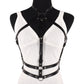 C3 Sexy Exaggerated Body Chain Pu Leather Gothic Dark Style Night Charm Party Belt