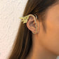 E1157 Ornament Simple Niche Design No Pierced Ear Clip Elf Ear Alloy Earrings Female