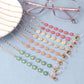 Jewelry chrysanthemum glasses chain dripping oil fashion mask hanging chain anti-slip anti-lost mask chain