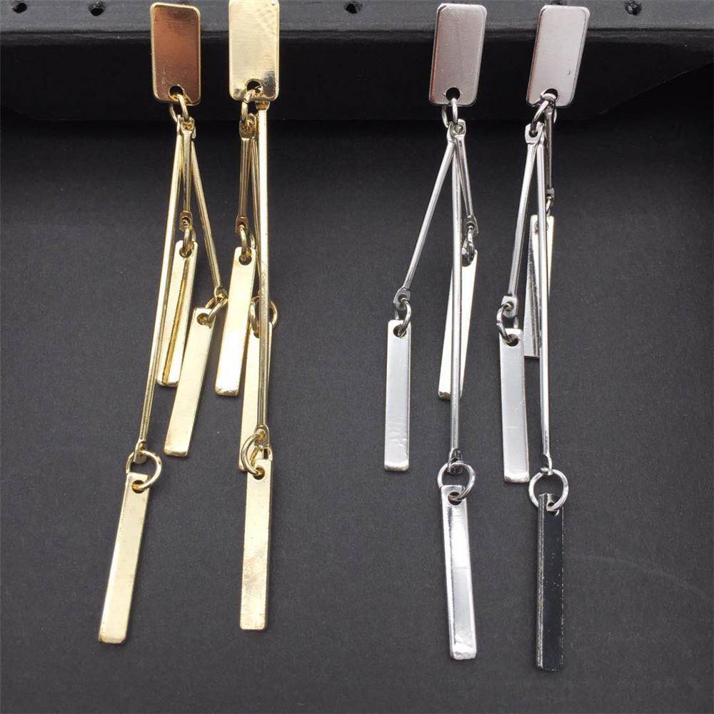 Simple Fashion Girl Heart Stud Earrings Three Pieces Earrings Shiny Metal Female Earrings