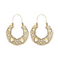 Ethnic Retro Earrings Classic Hollow Totem Earrings Earrings Fashion Pattern Geometric Hollow Earrings