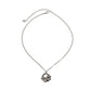 Jewelry creative hip-hop single-layer hollow vine leaf mushroom necklace retro geometric ring necklace female
