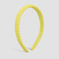 F3863 Xiaohongshu fashion net red hair card spring and summer candy color girl hair accessories solid color fabric headband