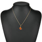 Fashion Butterfly Necklace Animal Pendant Personality Simple Oil Drop Jewelry
