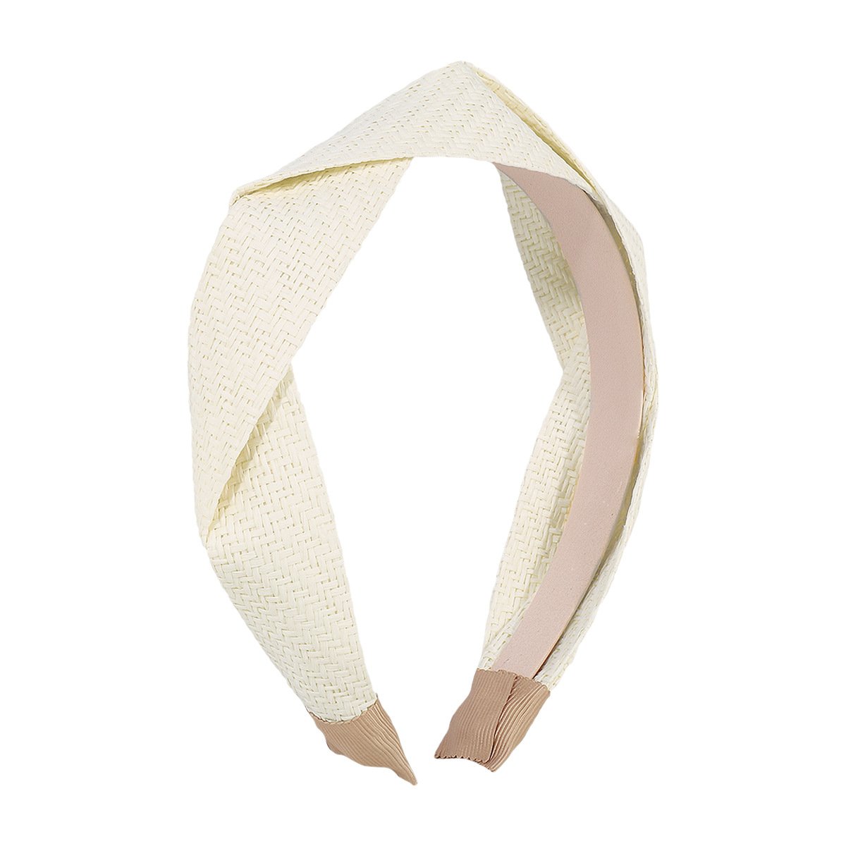 F484 Ethnic Hair Accessories Rhombus Cross Straw Fashion Headband Net Red Twist Braid Mori Headband Female