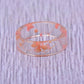 Retro Hand Jewelry Creative Handmade Dried Flower Wafer Transparent Resin Multicolor Ring Popular Jewelry