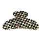 F4298 Acrylic Resin Exaggerated Fashion Shark Clip Spot Texture Retro Personality Hair Clamp Female