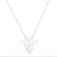 Hollow Giraffe Necklace Giraffe Geometric Animal Jewelry Pendant 19 Years Accessories Jewelry
