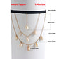 Explosive multi-layer tassel shell pendant thigh chain female legchain elastic body chain jewelry