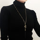 Jewelry Snake Pendant Sweater Chain Necklace Advanced Sense Long Design Geometric Tassel Necklace