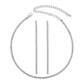 N139 Temperament niche earrings necklace rhinestone claw chain single-layer party dinner shining necklace earrings