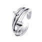 Old opening geometric ring ins personality trend adjustable irregular ring punk jewelry female