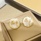 Ins dripping oil flower earrings female French light luxury niche design rose earrings ins tide net red earrings