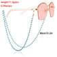 Glasses Jewelry Trend Sunglasses Glasses Chain Ornament Heart Mask Hanging Chain Non-slip Accessories