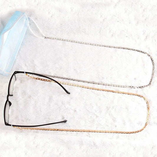 Ins net red mask chain lanyard star same style glasses hanging chain anti-lost necklace jewelry