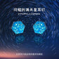 Hollow rhombus water drop frosted earrings star same style exaggerated ladies earrings earrings