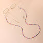 Jewelry Popular Rice Beads Glasses Chain Versatile Personality Mask Accessories 9-Piece Set