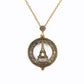 Fashion personality magnifying glass necklace creative retro animal pendant jewelry