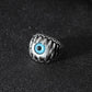 Devil's Eye Alloy Ring Men's Eyes Halloween Ring Ornaments
