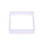 Transparent floating display jewelry box black and white two-color gift box simple jewelry storage box