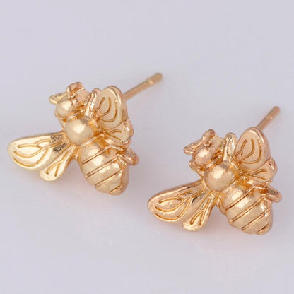 Jewelry Fashion Simple Bee Earrings Feminine Insect Earrings Ear Jewelry