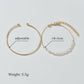 Accessories Retro Simple Pearl Jewelry Female Metal Geometric Chain Bracelet
