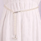 Imitation Pearl Waist Chain Women Decorative Skirt Single Circle Beaded Chain Matching Dress Belt Fashion Trend