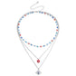 Jewelry Multi-layer Devil's Eye Pendant Necklace Women's Versatile Light Luxury Creative Design Necklace