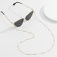 Fashion Simple Geometric Bead Chain Glasses Chain Hip Hop Retro Hanging Neck Sunglasses Chain Female