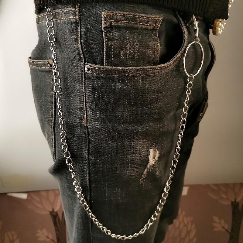 Jewelry personality retro men and women body chain rock night multi-layer waist chain jeans chain