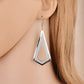 Exaggerated Frosted Long Earrings Exaggerated Personality Geometric Female Earrings