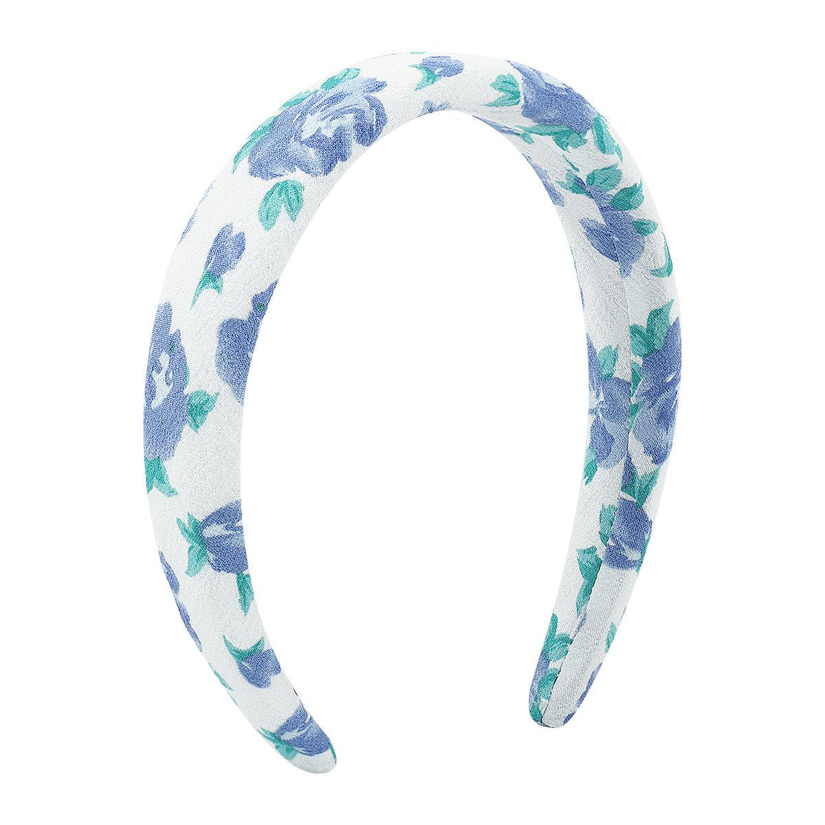 F523 Small Fresh Printed Sponge Headband Sweet Girl Heart High Temperament Simple Fashion Headband