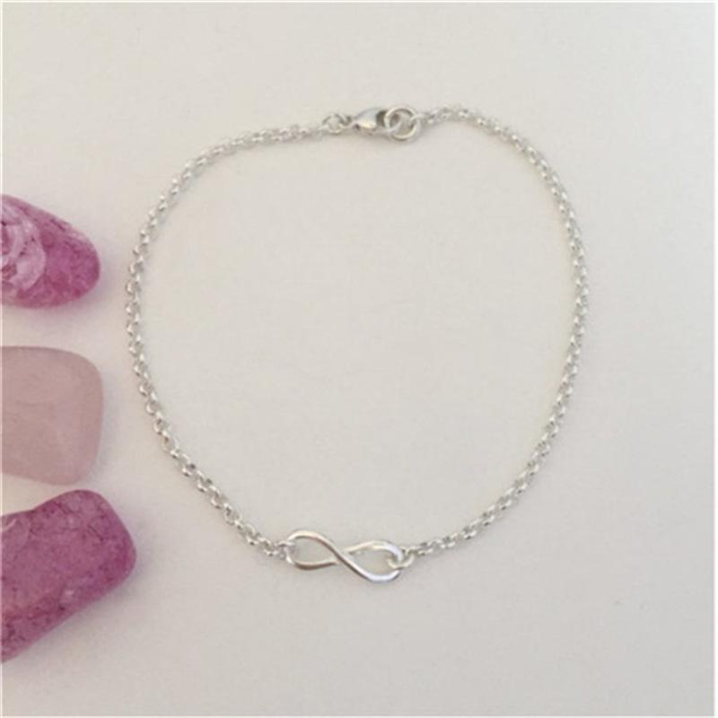 Simple Fashion Number 8 Women's Bracelet Lucky Number 8 Bracelet