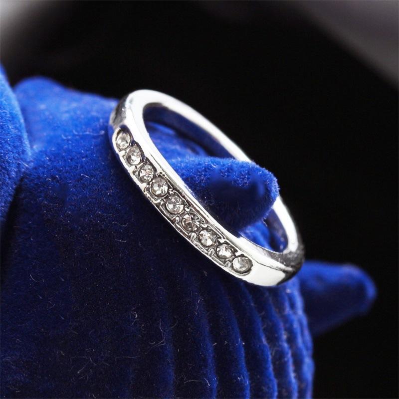 88 Chili Pepper Fashionable Small Single Ring Ladies Diamond Broken Diamond Ring Tail Ring