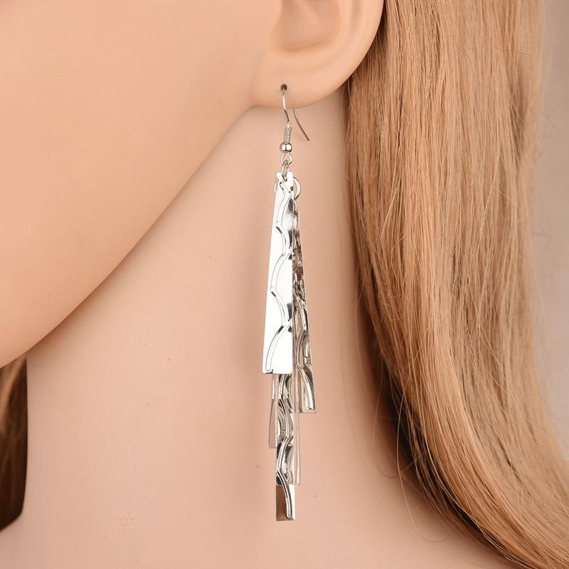 Fashion Earrings Long Tassel Earrings Earhooks Temperament Simple Sweet Earrings For Women