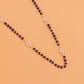 Jewelry Simple Double Layer Black Rhinestone White Zircon Necklace Necklace Female Trendy Cool Temperament Necklace