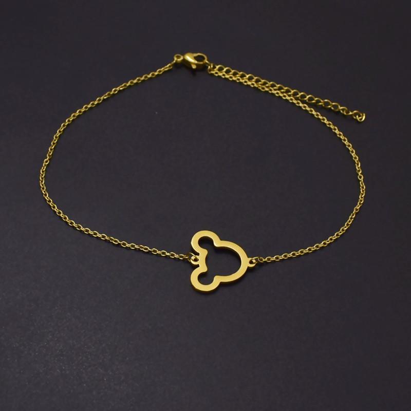 Mickey Mouse Anklet Cartoon Cute Mickey Mouse Anklet Jewelry